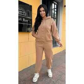 Костюм спортивний жіночий KT5 d.beige р.S-XL "Katty" недорого оптом від прямого постачальника