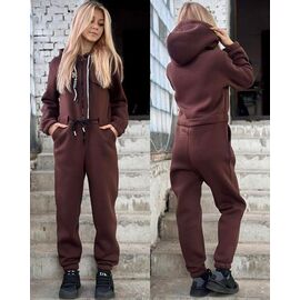 Комбінезон дитячий на дівчинку KR325 brown р.32-42 "Karolina" недорого оптом від прямого постачальника