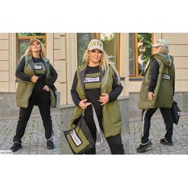 Фотография Костюм тройка и сумка р.48-50;52-54;56-58;60-62;56-68 "VIKA" купить недорого от прямого поставщика