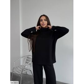 Фотография Женский костюм оверсайз р.50-52 (5цв) "ANNABELLE" купить недорого от прямого поставщика