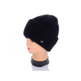 Фотография Шапка зимняя женская Ангора на флісі 2358-5 black р.56-60 "Angelica" недорого оптом от прямого поставщика