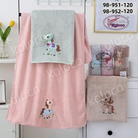 Фотография Полотенце 98-952-120 р.50*100 "Koloco" недорого оптом от прямого поставщика