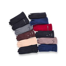 Фотография Перчатки утеплённые женские 288 mix р.S-L "YLZL" недорого оптом от прямого поставщика