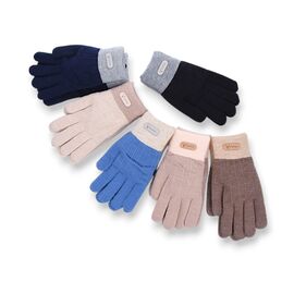 Фотография Перчатки утеплённые женские 7661 mix р.S-L "YLZL" недорого оптом от прямого поставщика