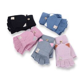 Фотография Перчатки детские на девочку C10 mix р.10-12 "YLZL" недорого оптом от прямого поставщика
