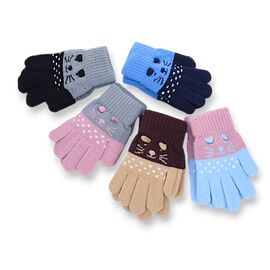 Фотография Перчатки утеплённые женские C11 mix р.S-L "YLZL" недорого оптом от прямого поставщика