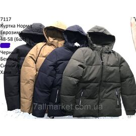 Фотография Куртка мужская евро зима с капюшоном размеры 48-58 (4цв) "NEW NOCE" купить недорого от прямого поставщика