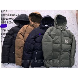 Фотография Куртка мужская евро зима с капюшоном размеры 48-58 (4цв) "NEW NOCE" купить недорого от прямого поставщика