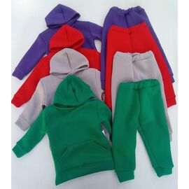 Костюм дитячий спортивний теплий на хлопчика B565 violet р.28-34 "Baykush" недорого оптом від прямого постачальника