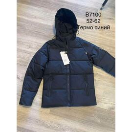 Фотография Куртка мужская зимняя B7100 navy р.52-62 "Lina" недорого оптом от прямого поставщика