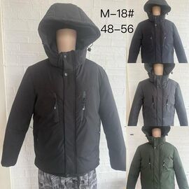 Фотография Куртка мужская зимняя M18 green р.48-56 "Lina" недорого оптом от прямого поставщика
