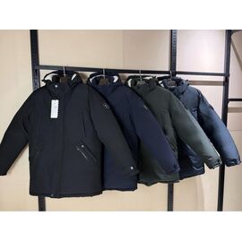 Фотография Куртка мужская зимняя 3609 black р.50-60 "Lina" недорого оптом от прямого поставщика