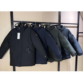 Фотография Куртка мужская зимняя 3609 navy р.50-60 "Lina" недорого оптом от прямого поставщика