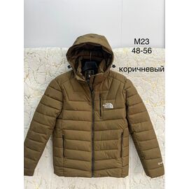 Фотография Куртка мужская зимняя M23 brown р.48-56 "Lina" недорого оптом от прямого поставщика