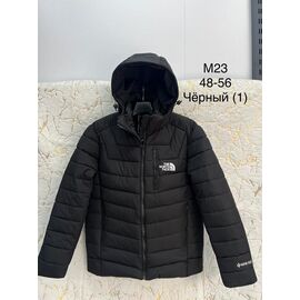 Фотография Куртка мужская зимняя M23 black р.48-56 "Lina" недорого оптом от прямого поставщика