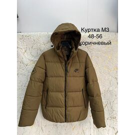 Фотография Куртка мужская зимняя M3 brown р.48-56 "Lina" недорого оптом от прямого поставщика