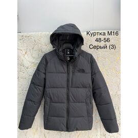 Фотография Куртка мужская зимняя M16 grey р.48-56 "Lina" недорого оптом от прямого поставщика
