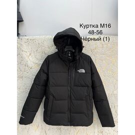 Фотография Куртка мужская зимняя M16 black р.48-56 "Lina" недорого оптом от прямого поставщика