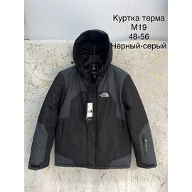 Фотография Куртка мужская зимняя M19 black-grey р.48-56 "Lina" недорого оптом от прямого поставщика