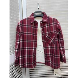 Сорочка дитяча тепла унісекс 8101 red р.110-150 "Major" недорого оптом від прямого постачальника