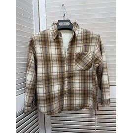 Сорочка дитяча тепла унісекс 8101 beige р.110-150 "Major" недорого оптом від прямого постачальника