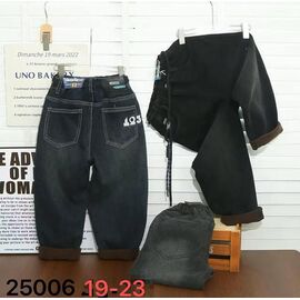 Джинси дитячі утеплені на хлопчика 125006 blue р.28-32 "Major" недорого оптом від прямого постачальника