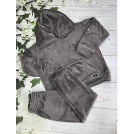 Фотография Костюм детский спортивный тёплый на девочку 815 grey р.122-140 "Marimaks" недорого оптом от прямого поставщика