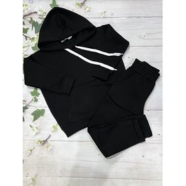 Фотография Костюм детский спортивный тёплый на девочку 174 black р.146-164 "Marimaks" недорого оптом от прямого поставщика