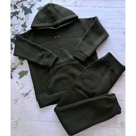 Фотография Костюм детский спортивный тёплый на девочку 1006 khaki р.146-164 "Marimaks" недорого оптом от прямого поставщика