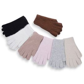 Рукавички жіночі утеплені 24-27 mix р.one size "KH clothes" недорого оптом від прямого постачальника