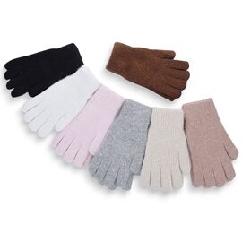 Рукавички жіночі утеплені 2425 mix р.one size "KH clothes" недорого оптом від прямого постачальника