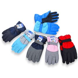 Фотография Перчатки детские унисекс 26-4 mix р.14-16 "KH clothes" недорого оптом от прямого поставщика