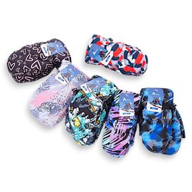 Фотография Варежки детские унисекс 920S mix р.2-3 "KH clothes" недорого оптом от прямого поставщика