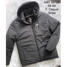 Фотография Куртка мужская зимняя M41 d.grey р.58-66 "WHITE" недорого оптом от прямого поставщика