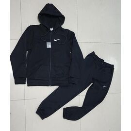 Фотография Костюм детский спортивный тёплый на девочку SV955 black р.11-15 "WHITE" недорого оптом от прямого поставщика