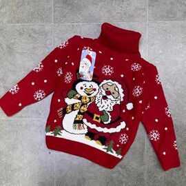 Светер Дитячий на хлопчика FK1450 red р.2-5 "Fili kids" недорого оптом від прямого постачальника