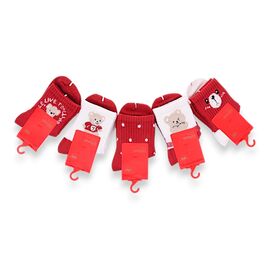 Фотография Носки детские тёплые унисекс CY555-2 mix р.3-5 "Jelzin" недорого оптом от прямого поставщика