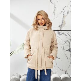Фотография Куртка женская зимняя 292 l.beige р.S-L "Deliv" недорого оптом от прямого поставщика