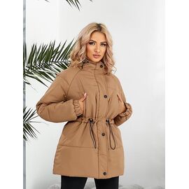 Фотография Куртка женская зимняя 293 beige р.S-L "Deliv" недорого оптом от прямого поставщика