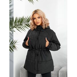 Фотография Куртка женская зимняя 293 black р.S-L "Deliv" недорого оптом от прямого поставщика