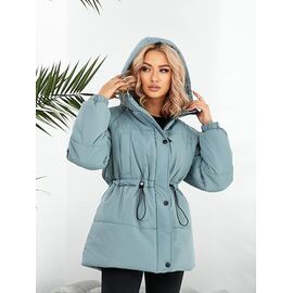 Фотография Куртка женская зимняя 293 l.blue р.S-L "Deliv" недорого оптом от прямого поставщика