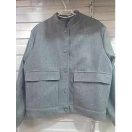 Куртка жіноча демісезонна DL41 grey р.48-58 "Deliv" недорого оптом від прямого постачальника