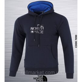 Батник-худі чоловічий на флісі Норт Фейс батал розміри 2XL-6XL (3кв) "REMAIN" недорого від прямого постачальника