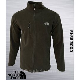 Кофта спортивна чоловіча на блискавці флісова Норт Фейс батал р-ри 3XL-7XL (4цв) "REMAIN" недорого від прямого постачальника