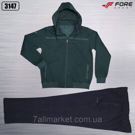 Фотография Спортивный мужской костюм на флисе FORE батал размеры 54-62 (4цв)  "REMAIN"недорого от прямого поставщика