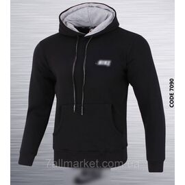 Фотография Батник-худи мужской на флисе NIKE батал  размеры 2XL-6XL "REMAIN" недорого от прямого поставщика
