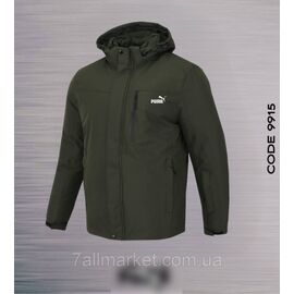 Куртка чоловіча зимова з капюшоном Пума батал розміри 52-60 "REMAIN" купити недорого від прямого постачальника