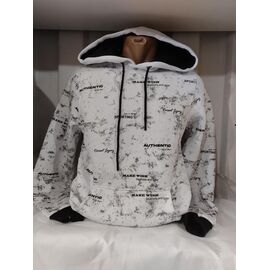 Фотография Худи мужской 1397 white р.S-2XL "RING" недорого оптом от прямого поставщика