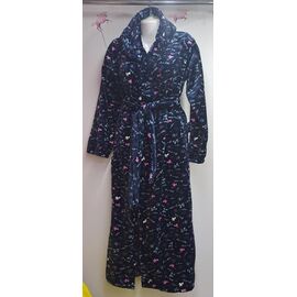 Халат жіночий теплий RL751 navy р.XL-3XL "HOME STYLE" недорого оптом від прямого постачальника