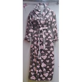 Халат жіночий теплий RL753 beige р.XL-3XL "HOME STYLE" недорого оптом від прямого постачальника